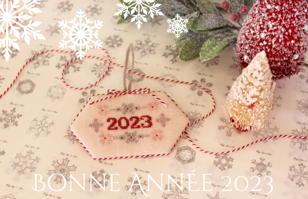 Bonne annee 2023 - October House Fiber Arts Journal