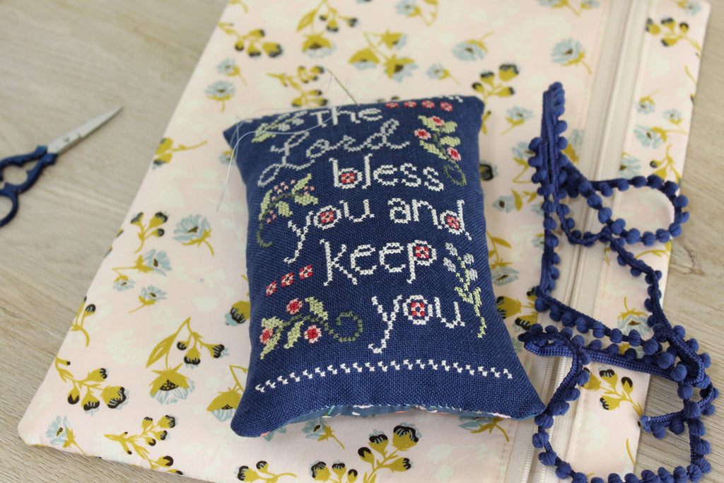 Personal Stitching - Bless and Keep, October House Fiber Arts Journal