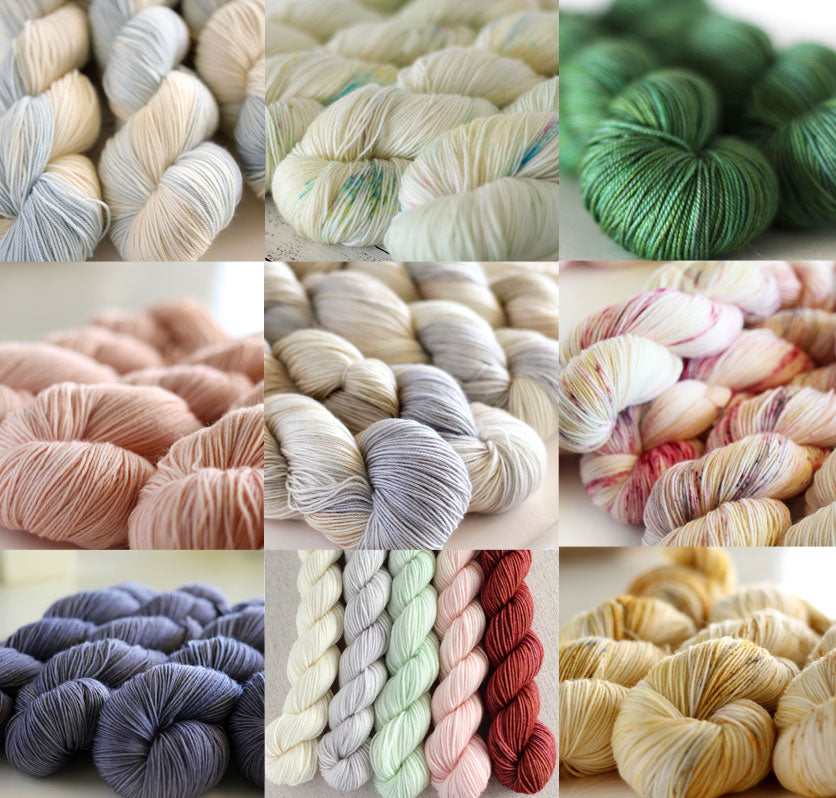 yarn collage