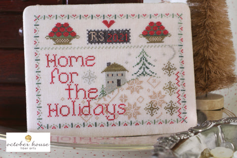 home for the holidays - needlework expo preview - october house fiber arts