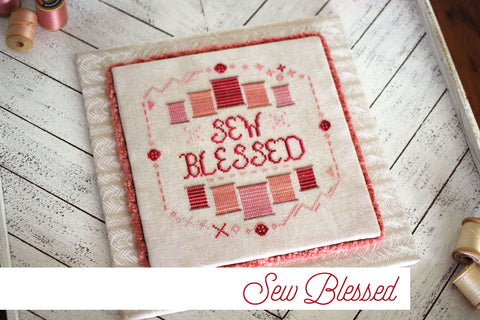 sew blessed - needlework expo preview - october house fiber arts journal