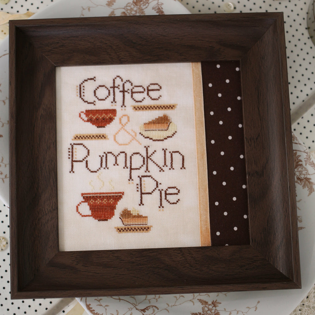 It's Pumpkin Season! Coffee & Pumpkin Pie by October House Fiber Arts