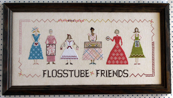 flosstube friends - needlework expo preview - october house fiber arts journal