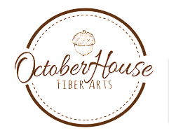 October House is 10 years old today! - October House Fiber Arts Journal - the first logo