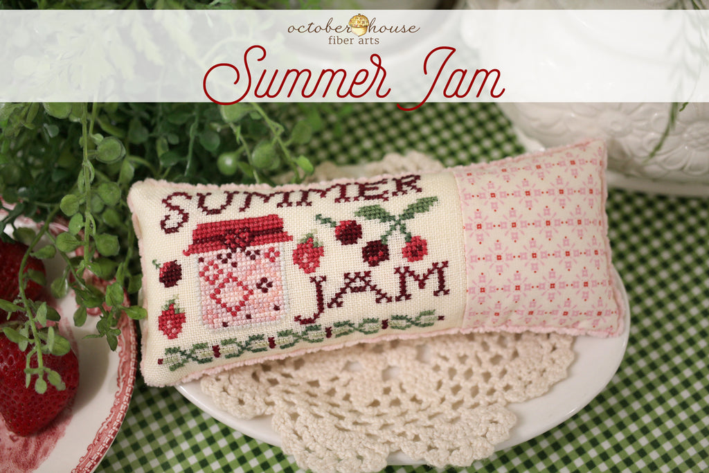 Summer Jam & Favorite Stitches - October House Fiber Arts Journal
