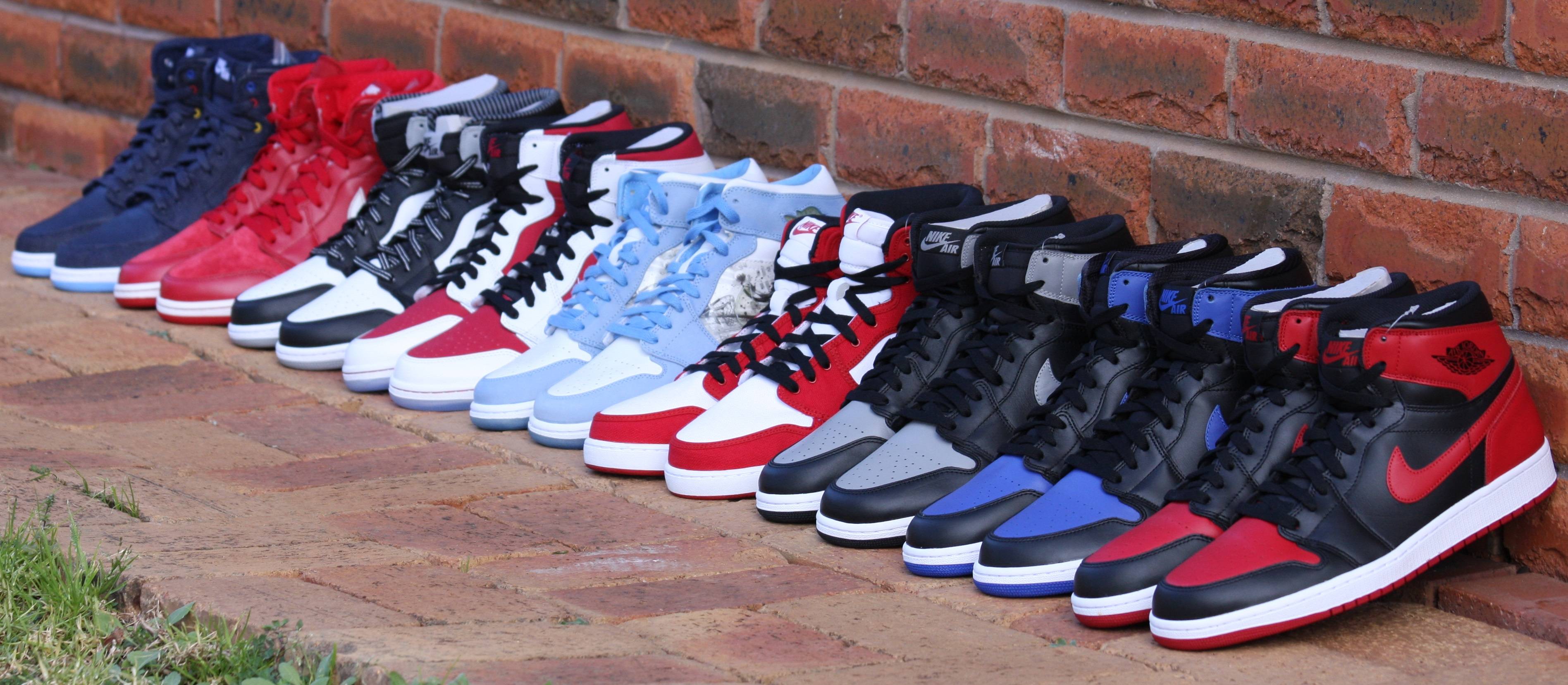 all of the jordan 1