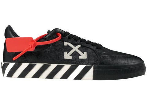 Off-White Vulc Low Black Leather FW19 