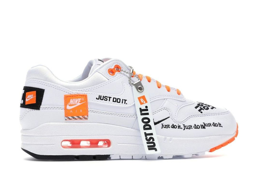 nike air just do it white