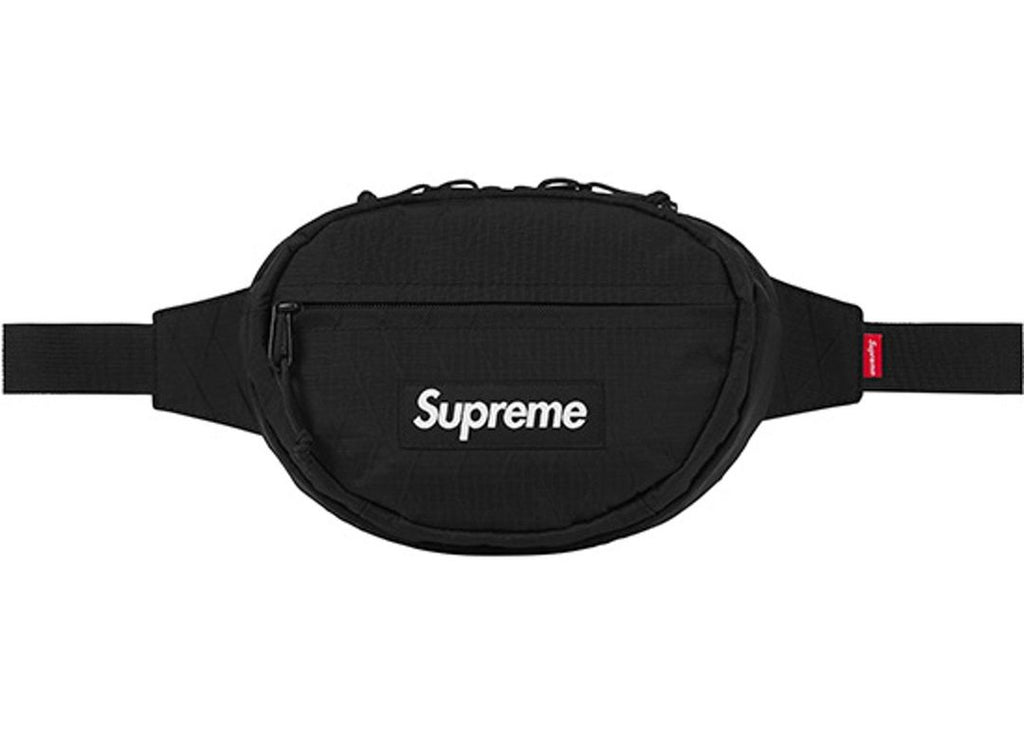 Supreme Waist Bag Fw18 Black Kickzr4us - official supreme bag roblox