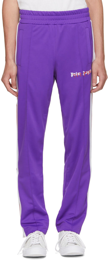 purple palm angels track pants