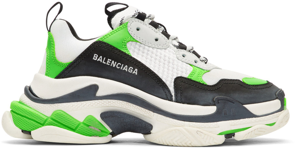 balenciaga green white