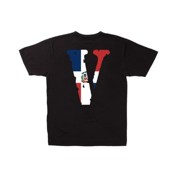 VLONE DOMINICAN REPUBLIC FRIENDS- T SHIRT (BLACK) – Kickzr4us