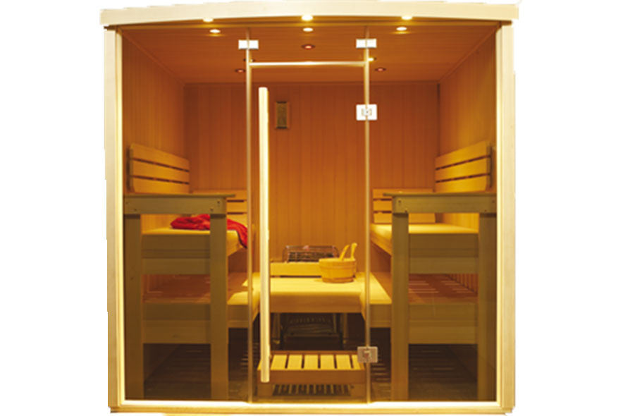 Solace Sisu panel built Designer sauna | Leisure Concepts