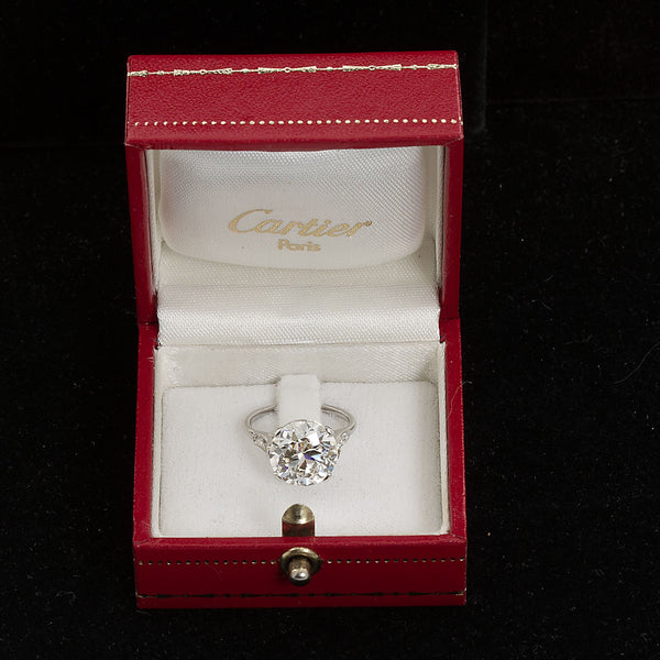 cartier engagement rings box