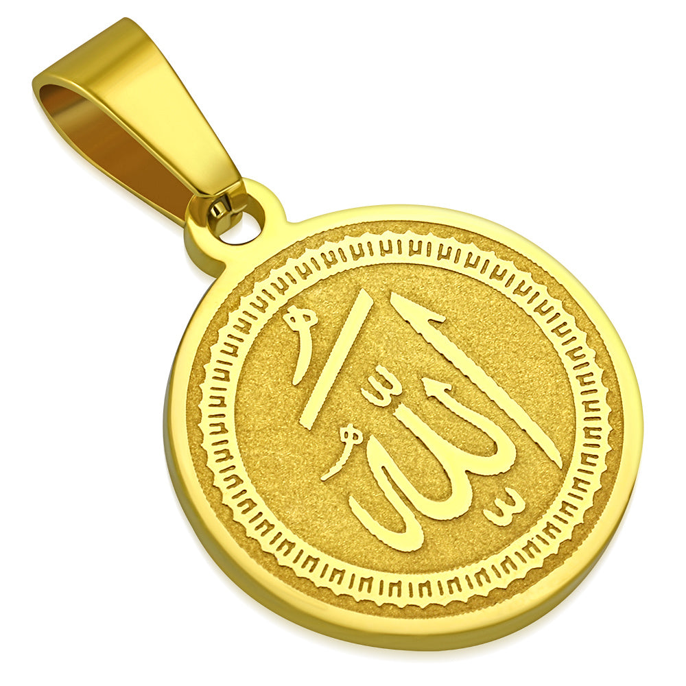 14k Gold Diamond Allah Pendant 3.18 Ctw – Avianne Jewelers