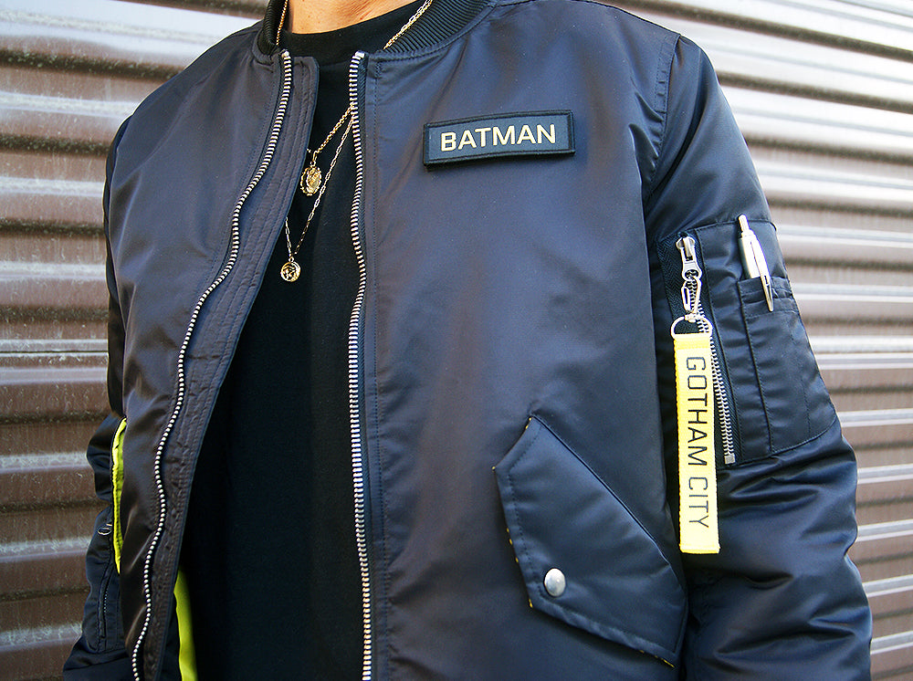 Bedrijfsomschrijving Zielig Beknopt Batman Bomber Jacket | Hero Within