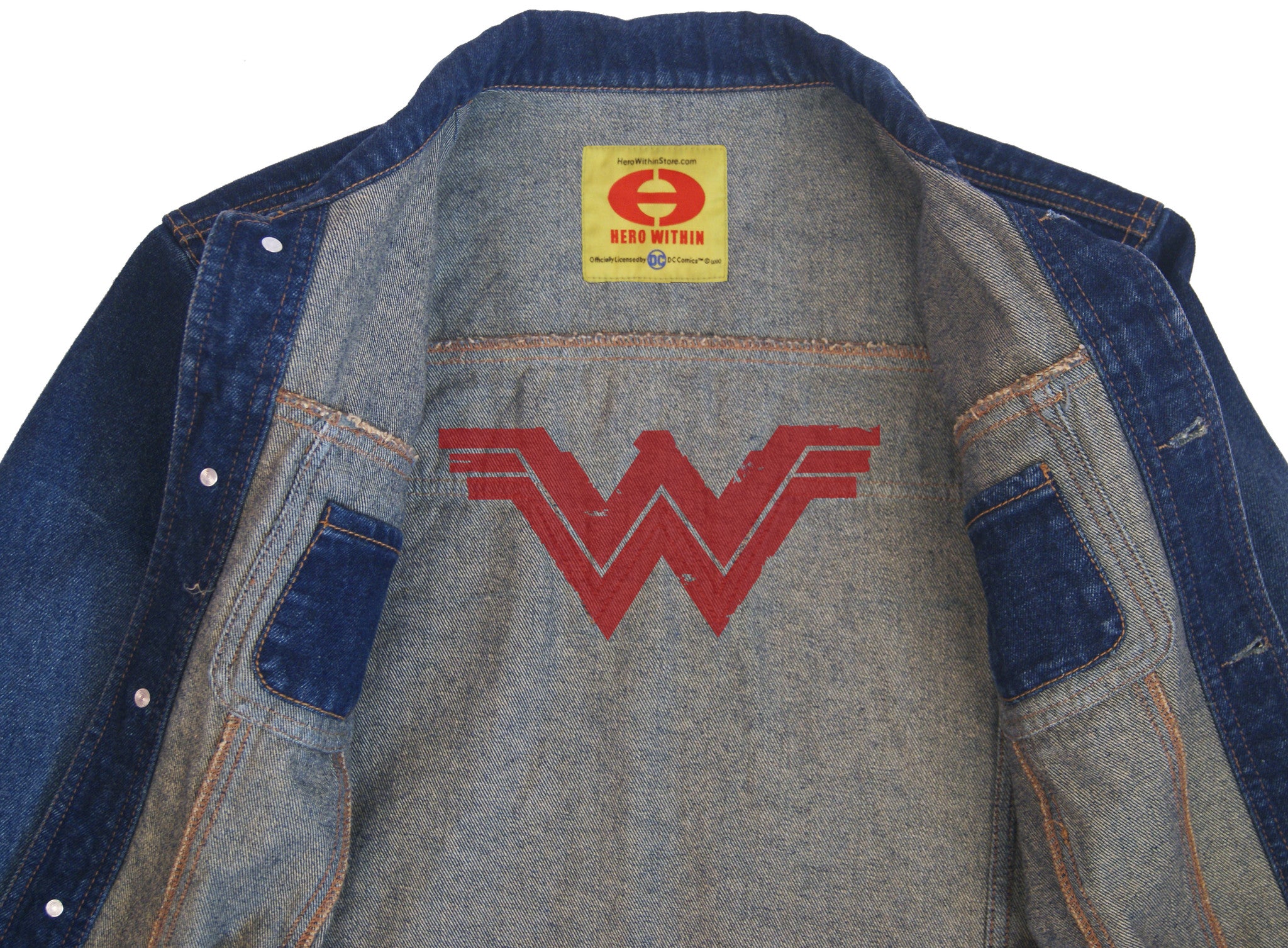 Wonder Woman Denim Jacket (Men's)