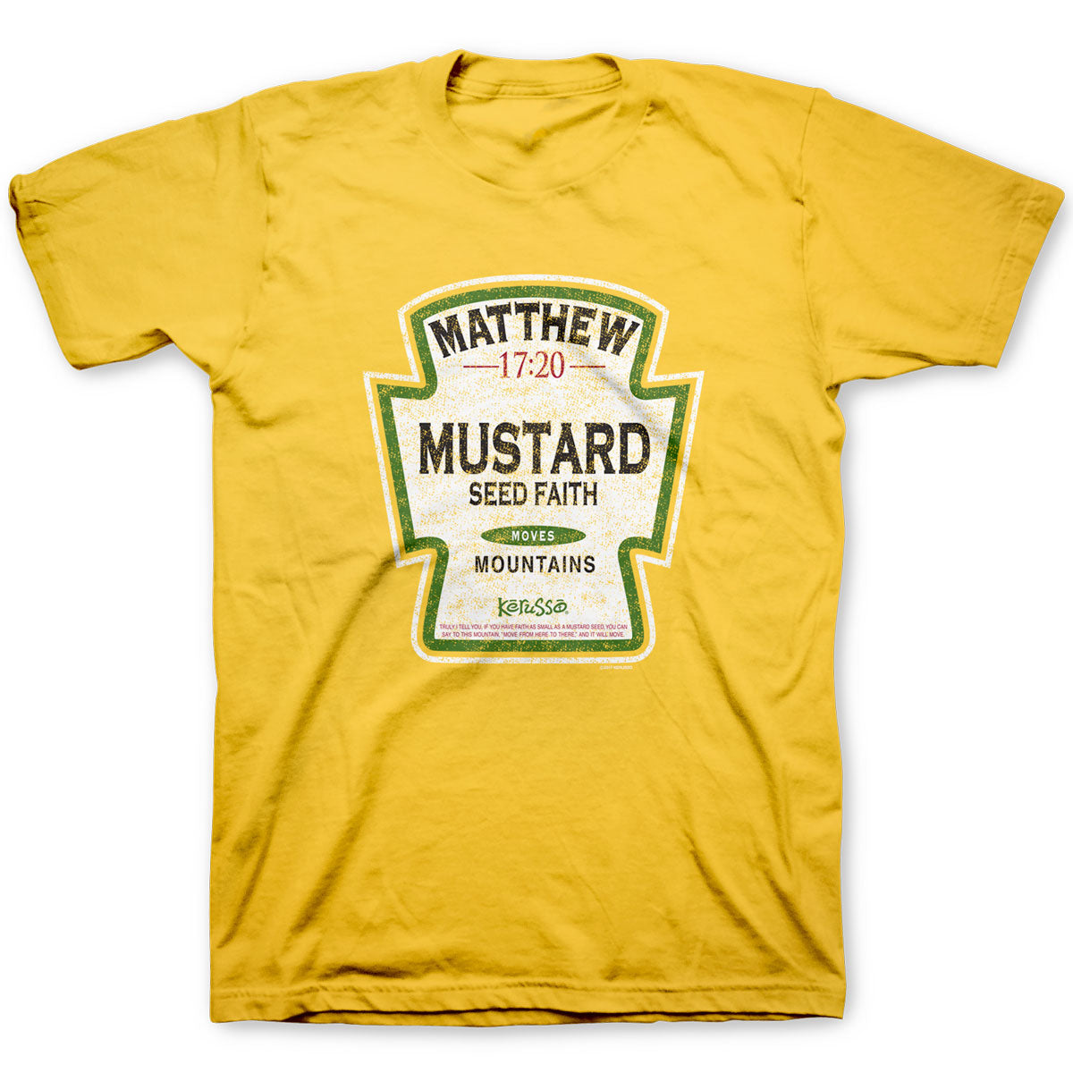 Image of Kerusso Christian T-Shirt Mustard