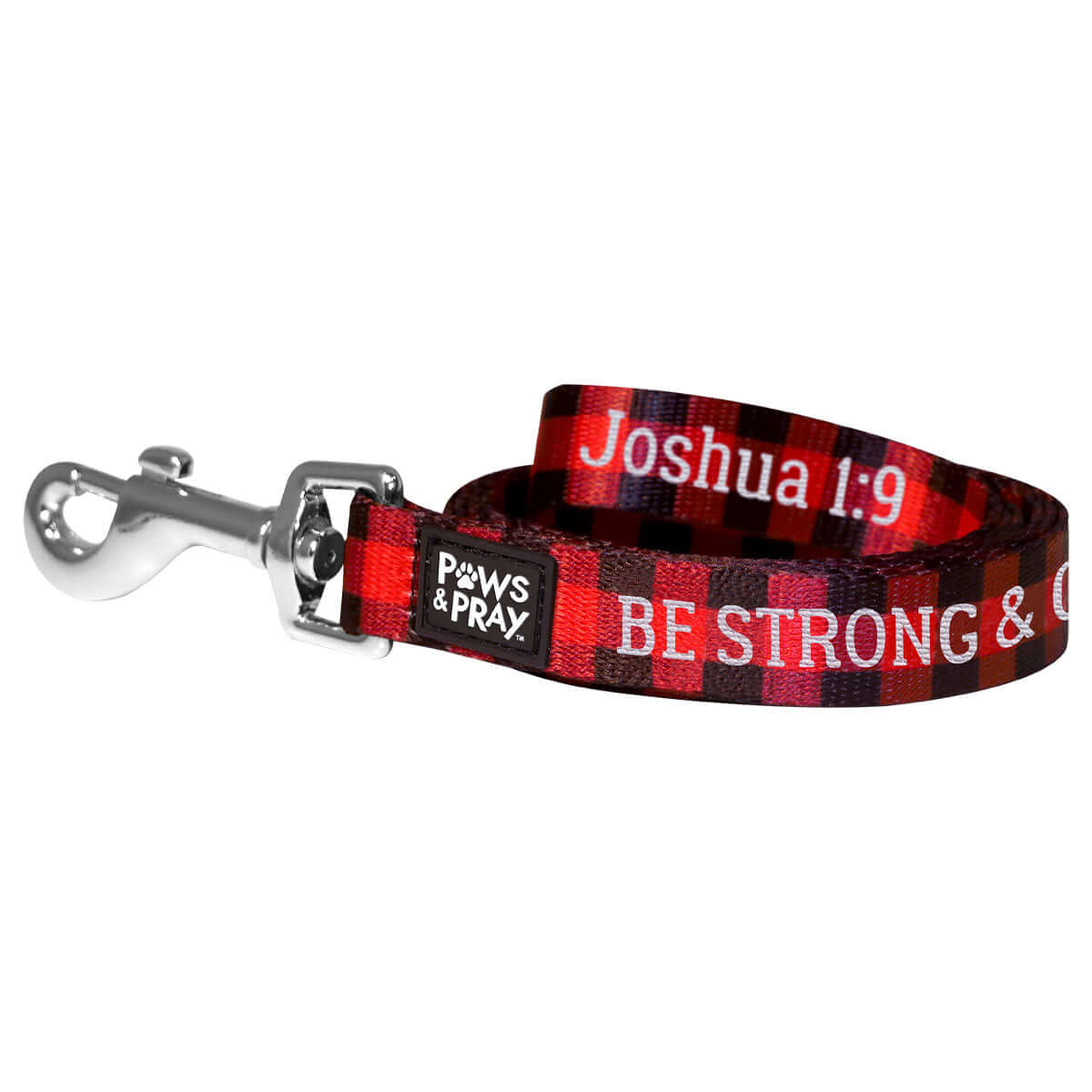 Download Paws Pray Pet Leash Be Strong And Courageous Kerusso Christian Apparel Gifts