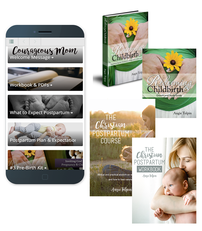 Download Pregnancy & Postpartum Bundle - Courageous Mom