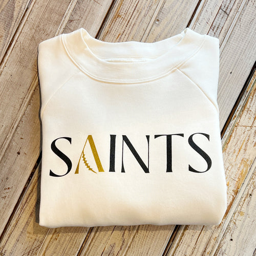 New Orleans Saints Shirt, Geaux Saints Unisex Hoodie Crewneck