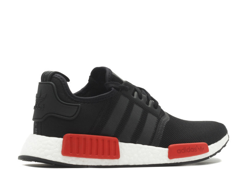 black with red nmd