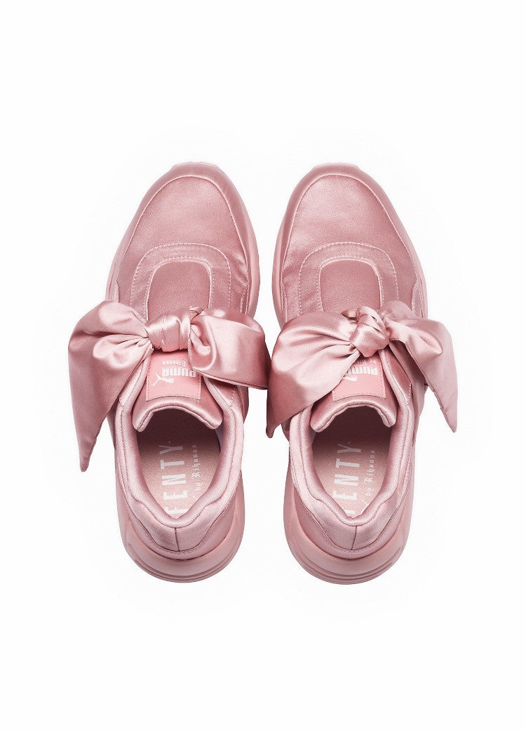 fenty puma bow sneakers pink
