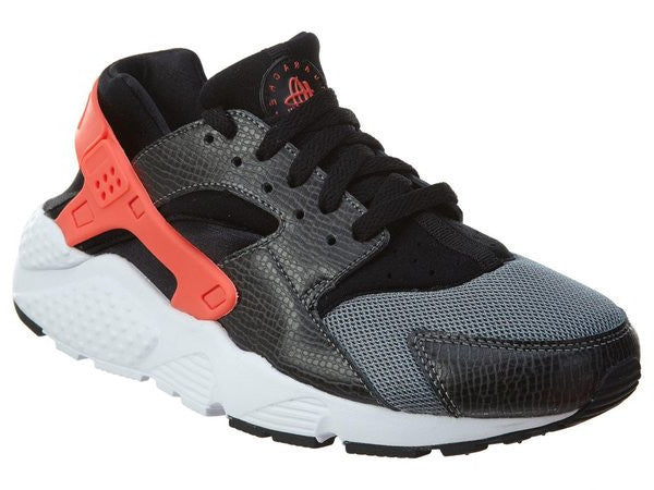 nike huarache black red