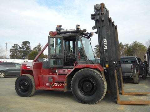 2007 Taylor Tb250m 25000 Lb Capacity Rough Terrain Diesel Forklift 157 180 2 Stage Mast Side Shifter Fork Positioner Stock Bf9495329 Dienc United Lift Equipment Llc