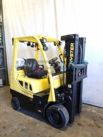2015 Hyster S50ft 5000 Lb Lp Gas Forklift Cushion 83 189 3 Stage Mast 8782 Hours Stock Bf9215439 Ncb United Lift Equipment Llc