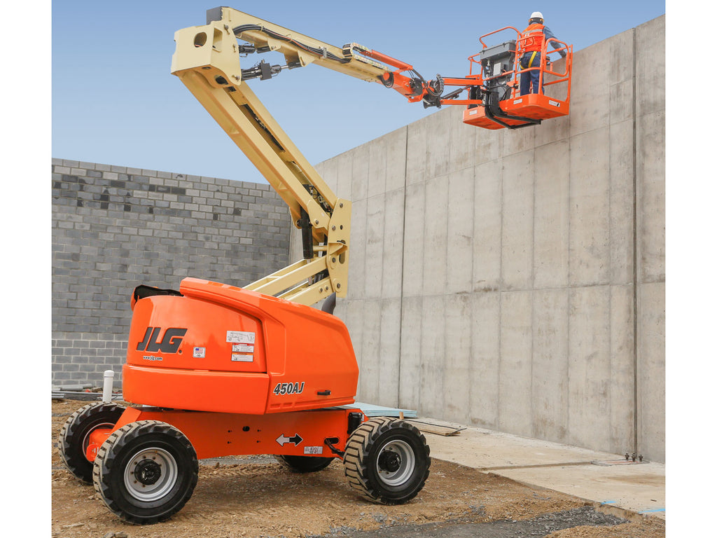 jlg boom lift height