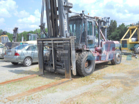 2003 Taylor Th350l 35000 Lb Capacity Diesel Forklift Pneumatic 186 216 2 Stage Mast Side Shifting Fork Positioner Enclosed Cab Stock Bf9351169 Dienc United Lift Equipment Llc