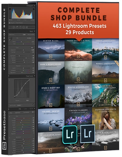 Complete Shop Bundle: 25+ Products for Landscape & Travel Photography