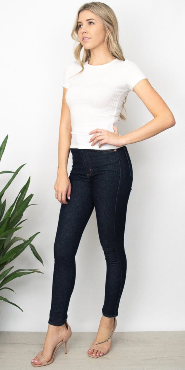 roxanne super high rise skinny