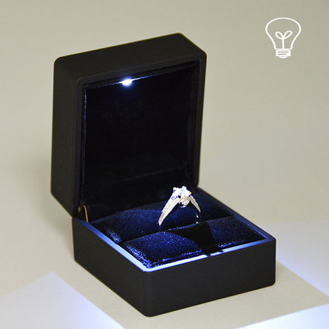engagement ring light up box