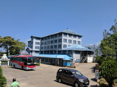 Tea factory in Sri Lanka