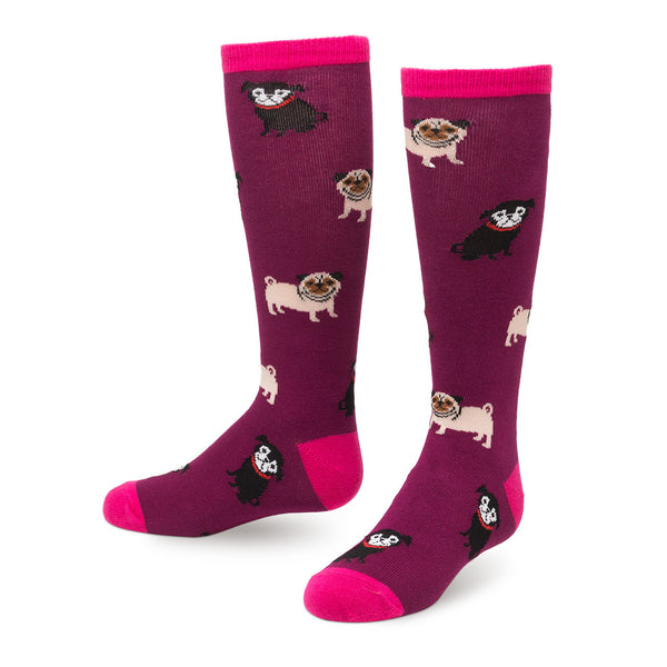 Pug Life Junior Knee High Sock Market