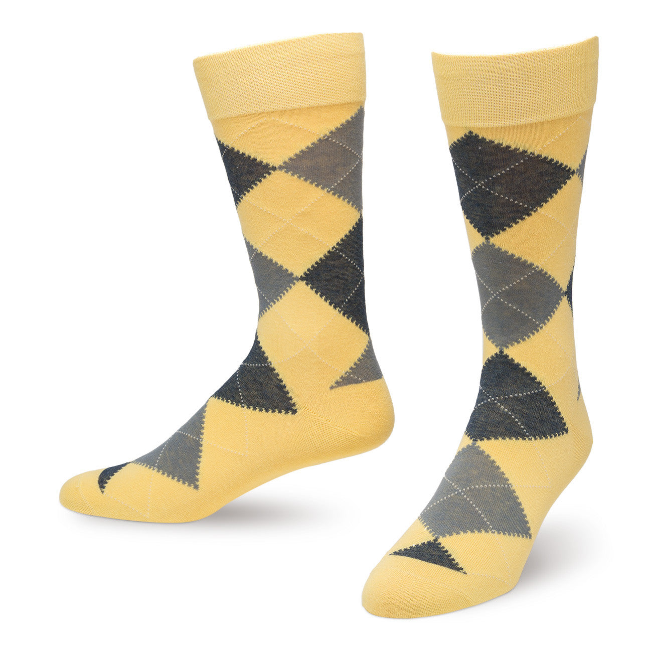 Yellow Argyle Men's Dress Socks – Sock Market