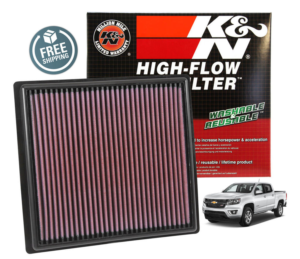 K&n air filter for 2018 chevy silverado