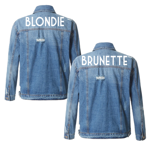 Blondie or Brunette Denim Jacket