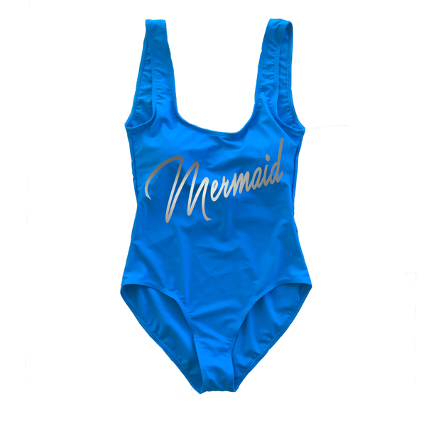 Mermaid One Piece Swimsuit – ADashOfChic