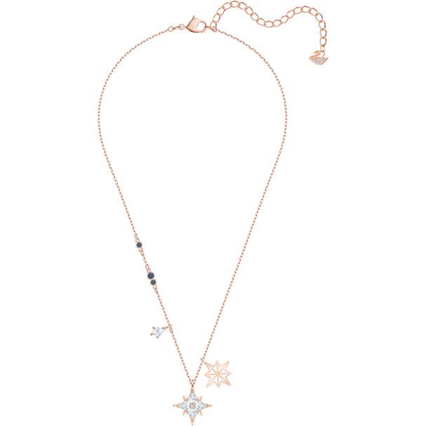 Swarovski Symbolic Star Pendant, White, Rhodium Plated 5511404