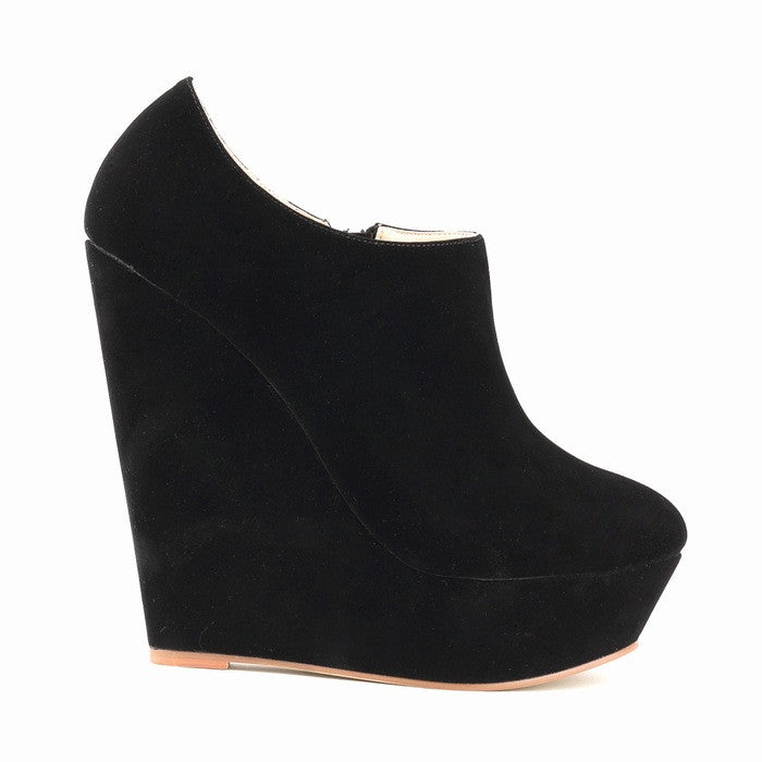 Cool Suede Pure Color Club Ankle Boots