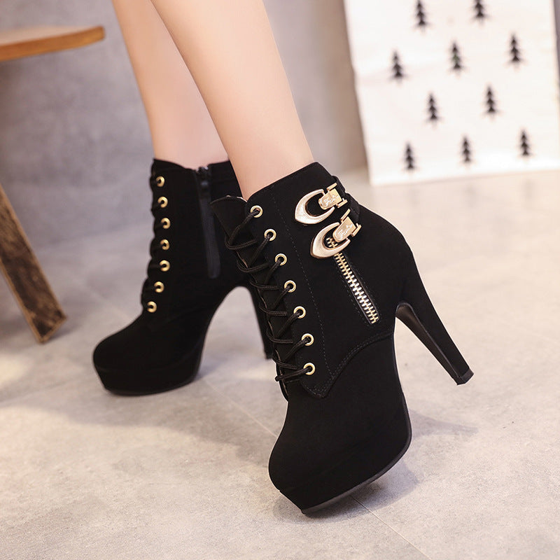 round toe stiletto heels