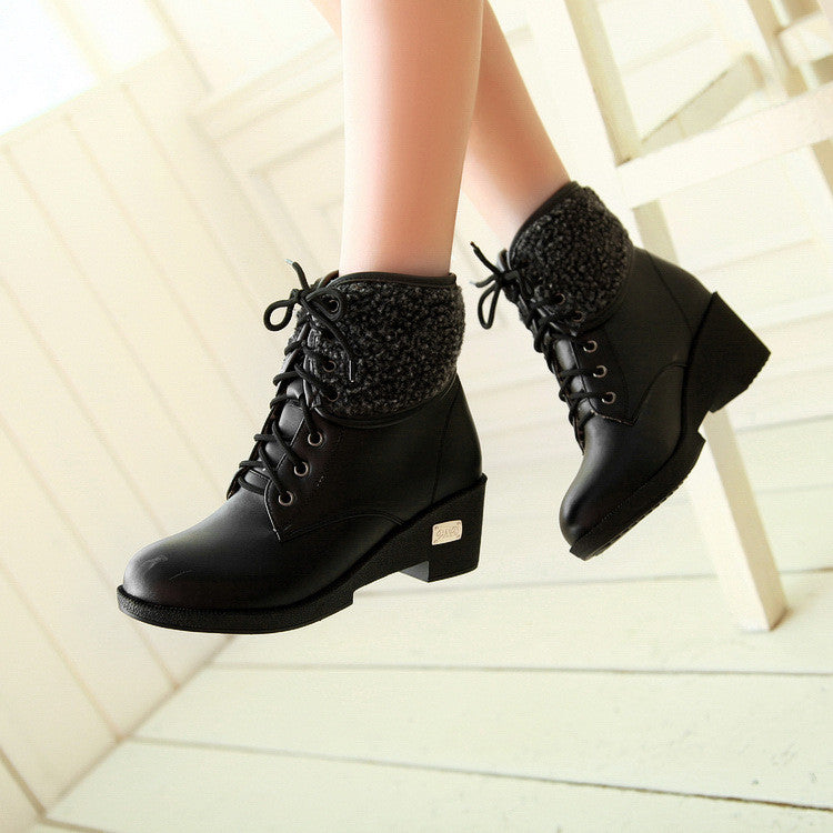 cute lace boots