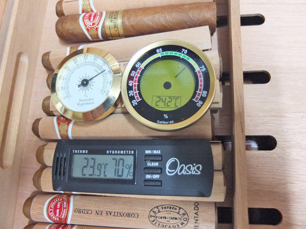 Humidor hydrometer