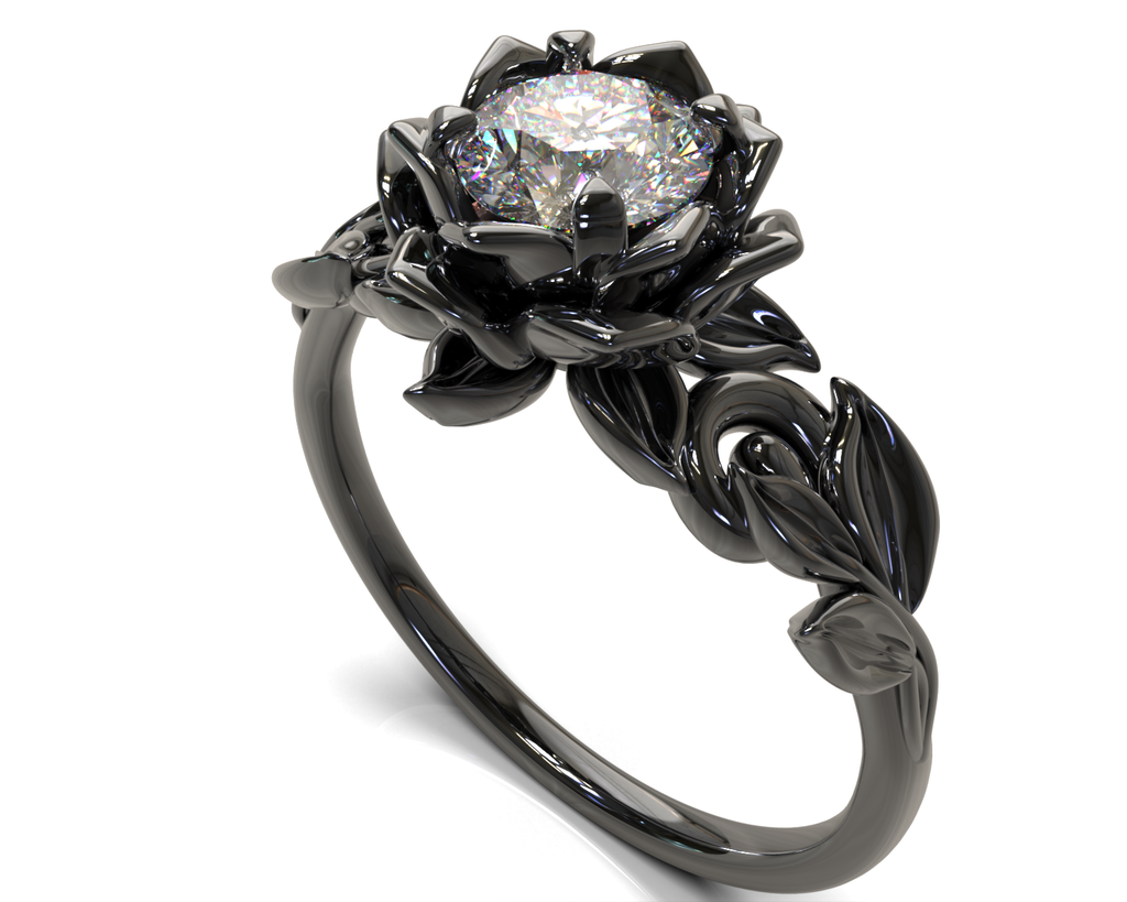 Pin On Gothic Engagement Rings - Riset