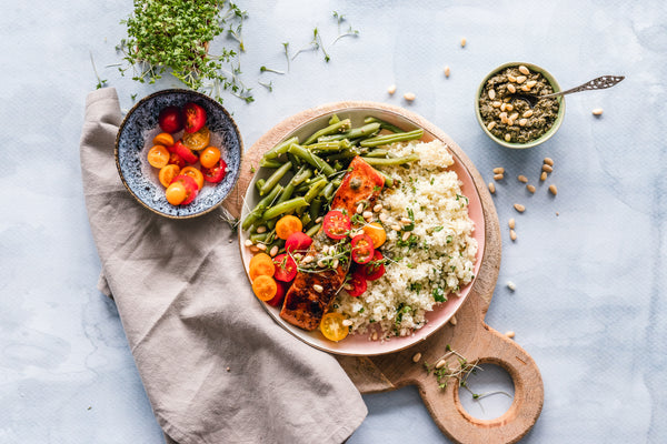 Quinoa is very popular and high in Vegan protein 