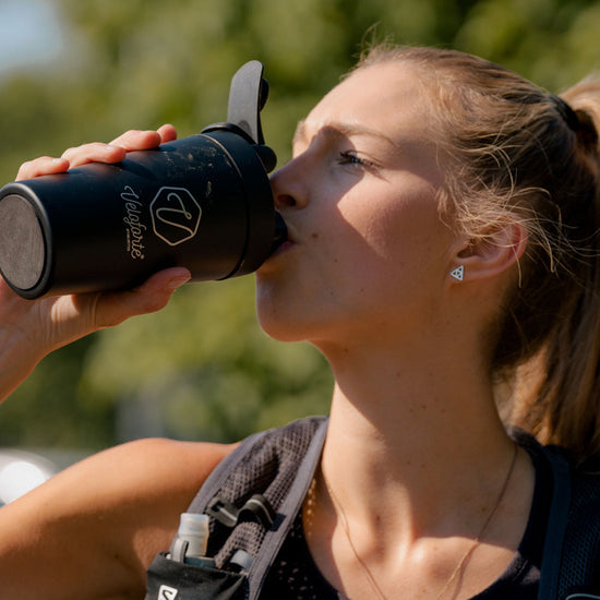 Recovery after a run with eating foods