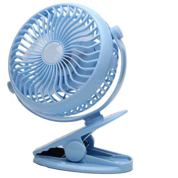 Usb Fan Mini Clip On Desk Fans Rechargeable And 2600mah Battery